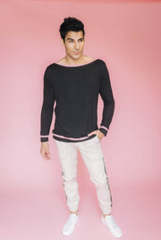 Light T-shirt Negro y rosa by Galo Bertin