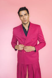 Saco rosa mexicano by Galo Bertin