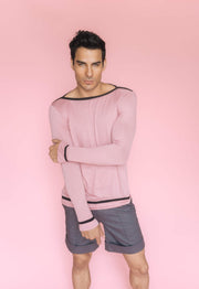 Light T-shirt rosa y negro