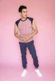 Jogger fit marino by Galo Bertin